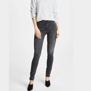 J Brand Maria High Rise Skinny Jeans in Graphite Size 26